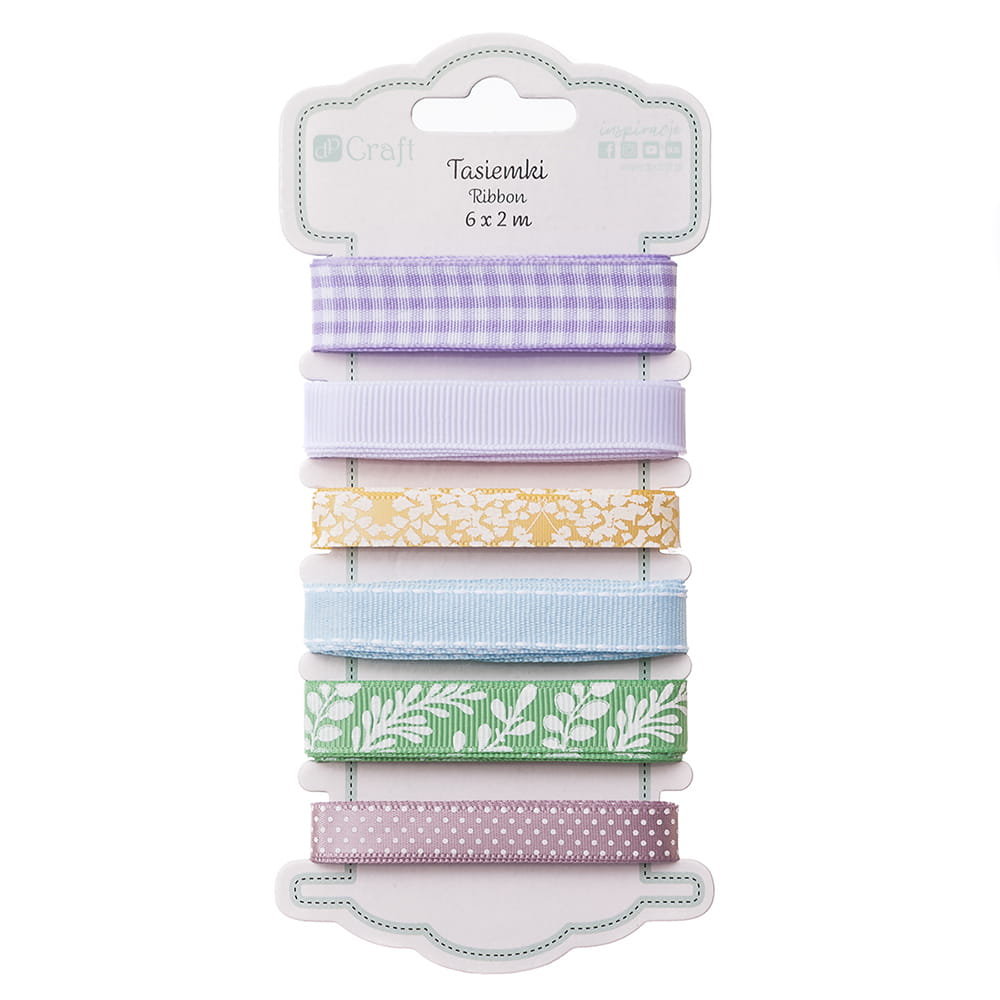 Tasiemki lilac 6 x 2m