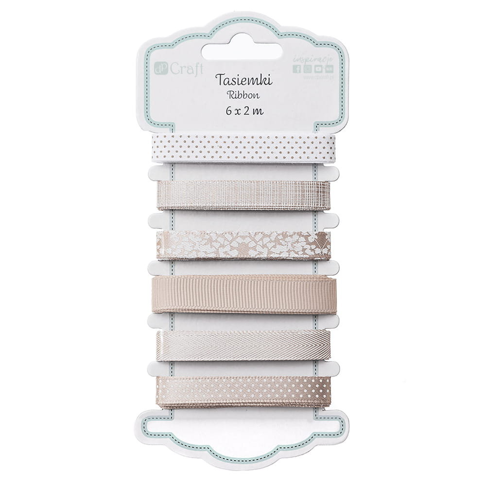 Tasiemki Linen Do Makram 6 X 2M Dalprint Beżowe Kremowe