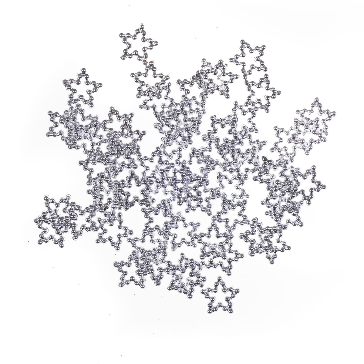 Confetti Gwiazki 60 Szt. Srebrne Dalprint