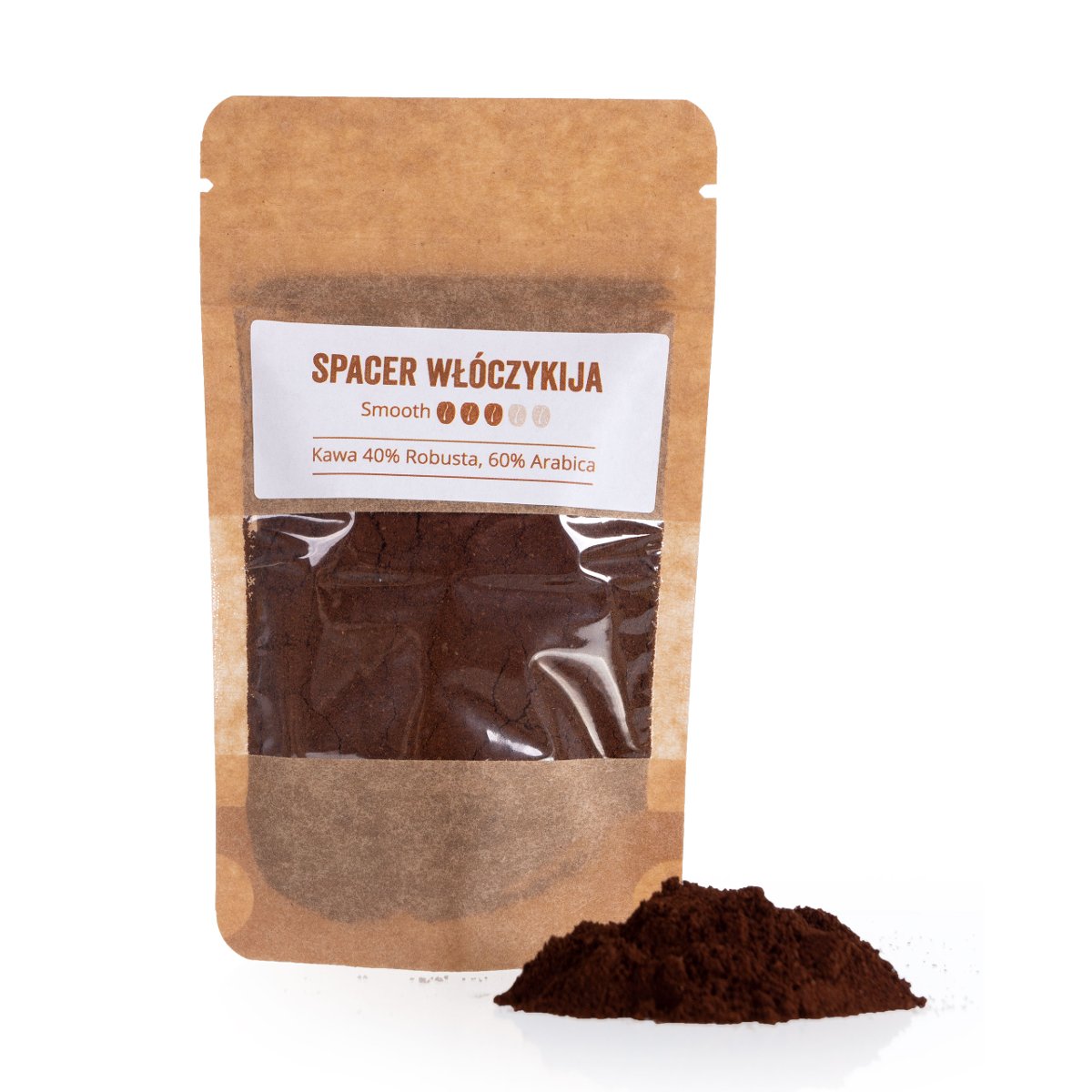 Kawa mielona Kolba Spacer Włóczykija Smooth 30 g