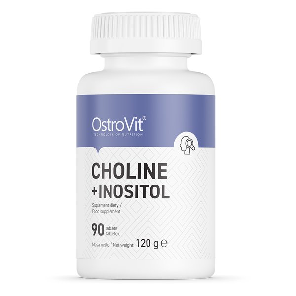 Ostrovit OstroVit Choline + Inositol 90 tabletek 1144197