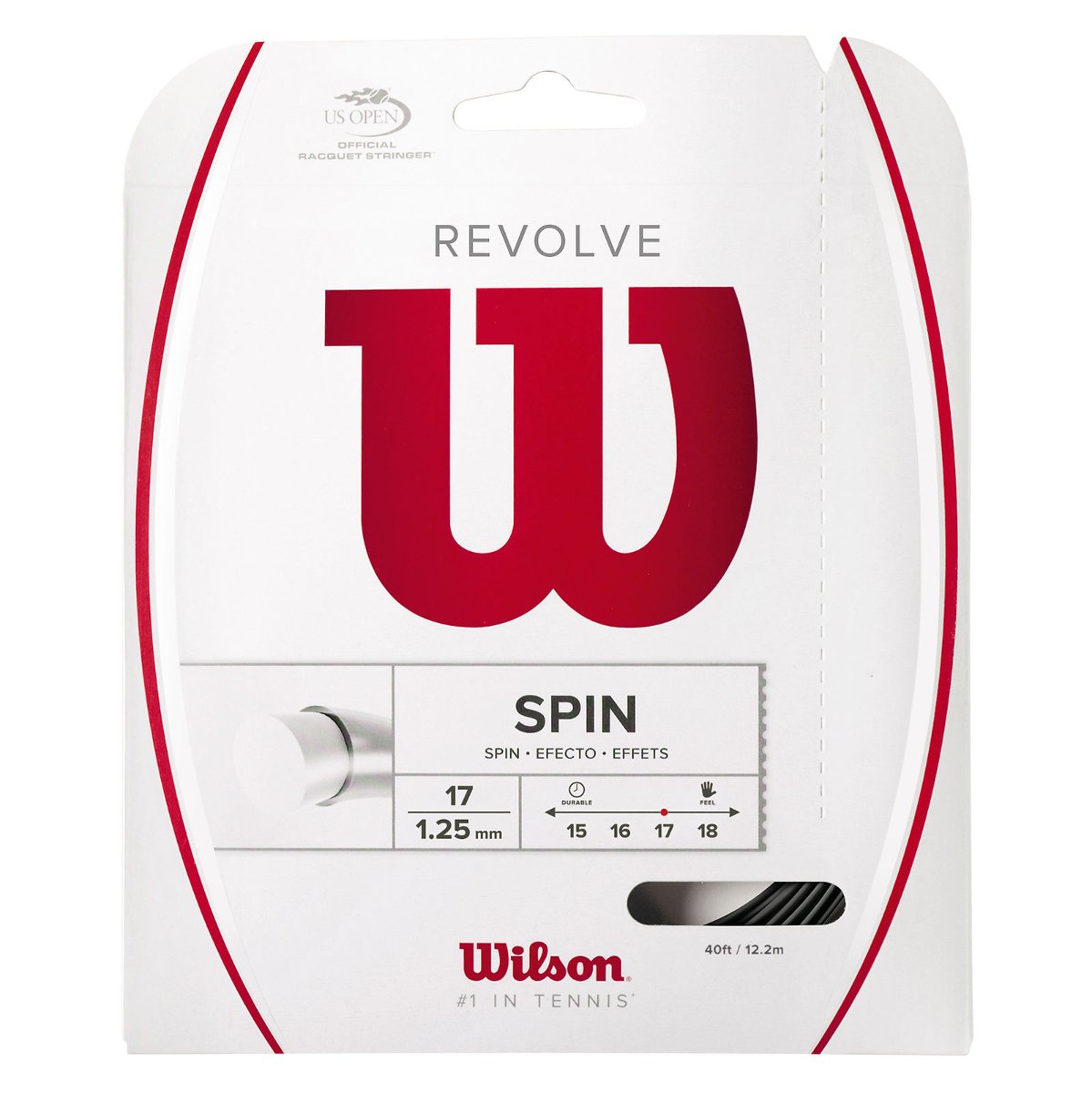 Naciąg do rakiety tenisowej Wilson Revolve 17 WRZ946900| r.1,25