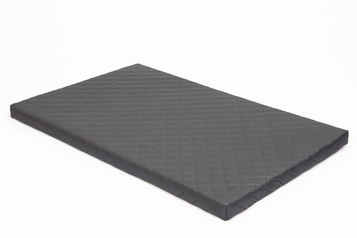Materac Deluxe dla psa/kota, 81 x 50 cm, XL, grafit