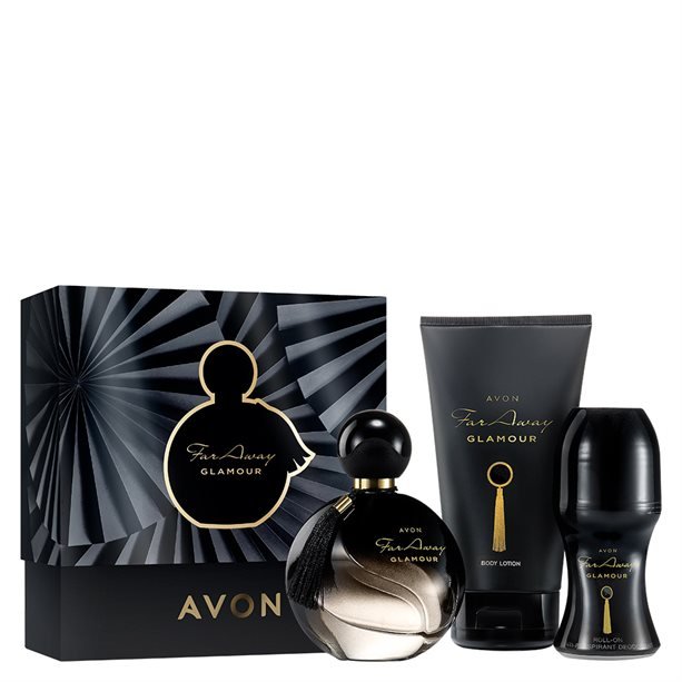 Avon Zestaw upominkowy do pielęgnacji ciała Far Away Glamour