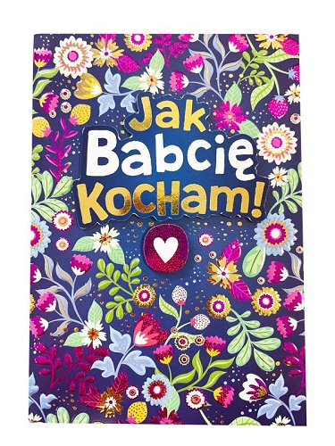 Dla Babci kartka z życzeniami DK876