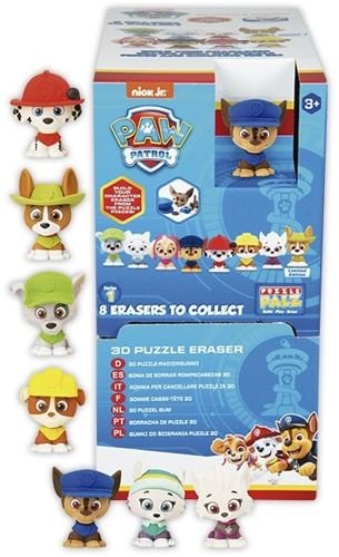 PSI PATROL Figurki Gumki Do Mazania Puzzle 3D