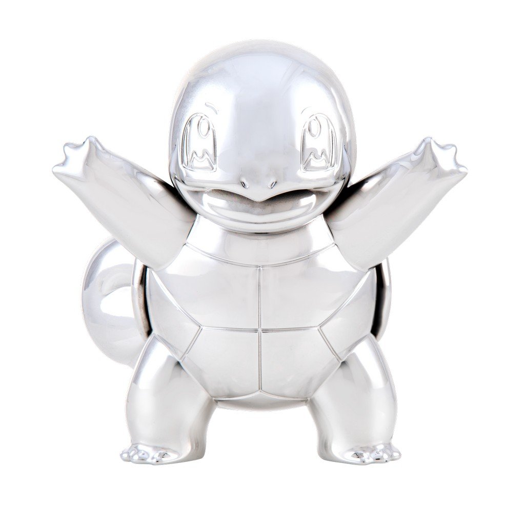 Pokemon: 25th Anniversary - Silver Squirtle, figurka akcji, boti