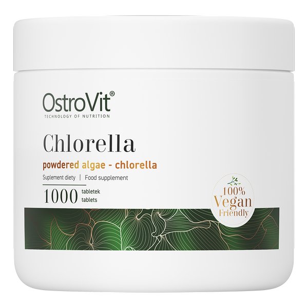 Ostrovit Chlorella 1000 tabs Naturalna Algi Detox