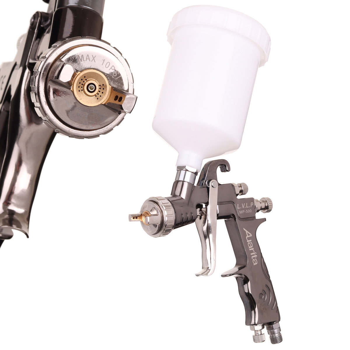 Pistolet lakierniczy AUARITA LVLP MP-500 Dysza 1,7mm, 600ml