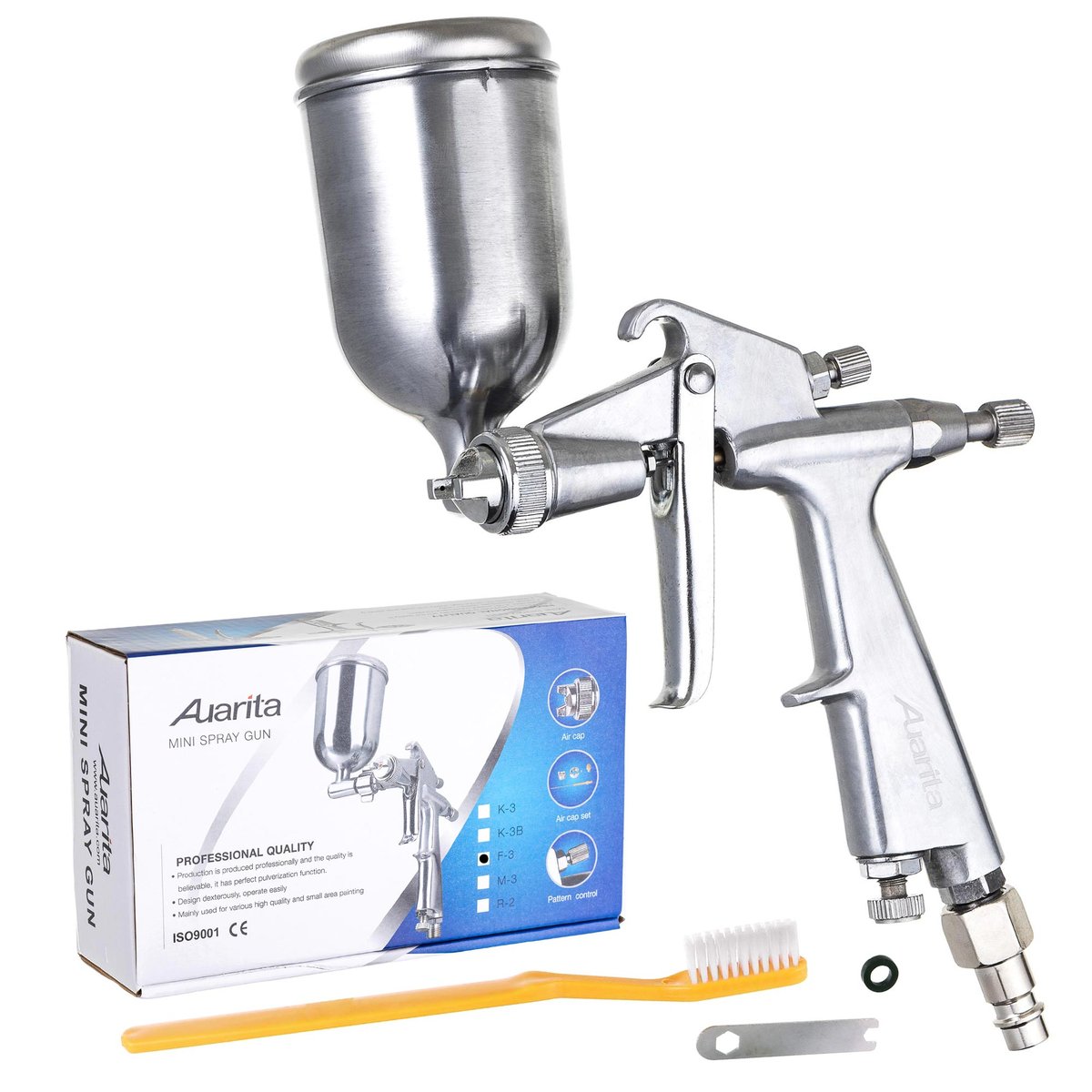Pistolet lakierniczy AUARITA MINI F-3 Dysza 1,0mm