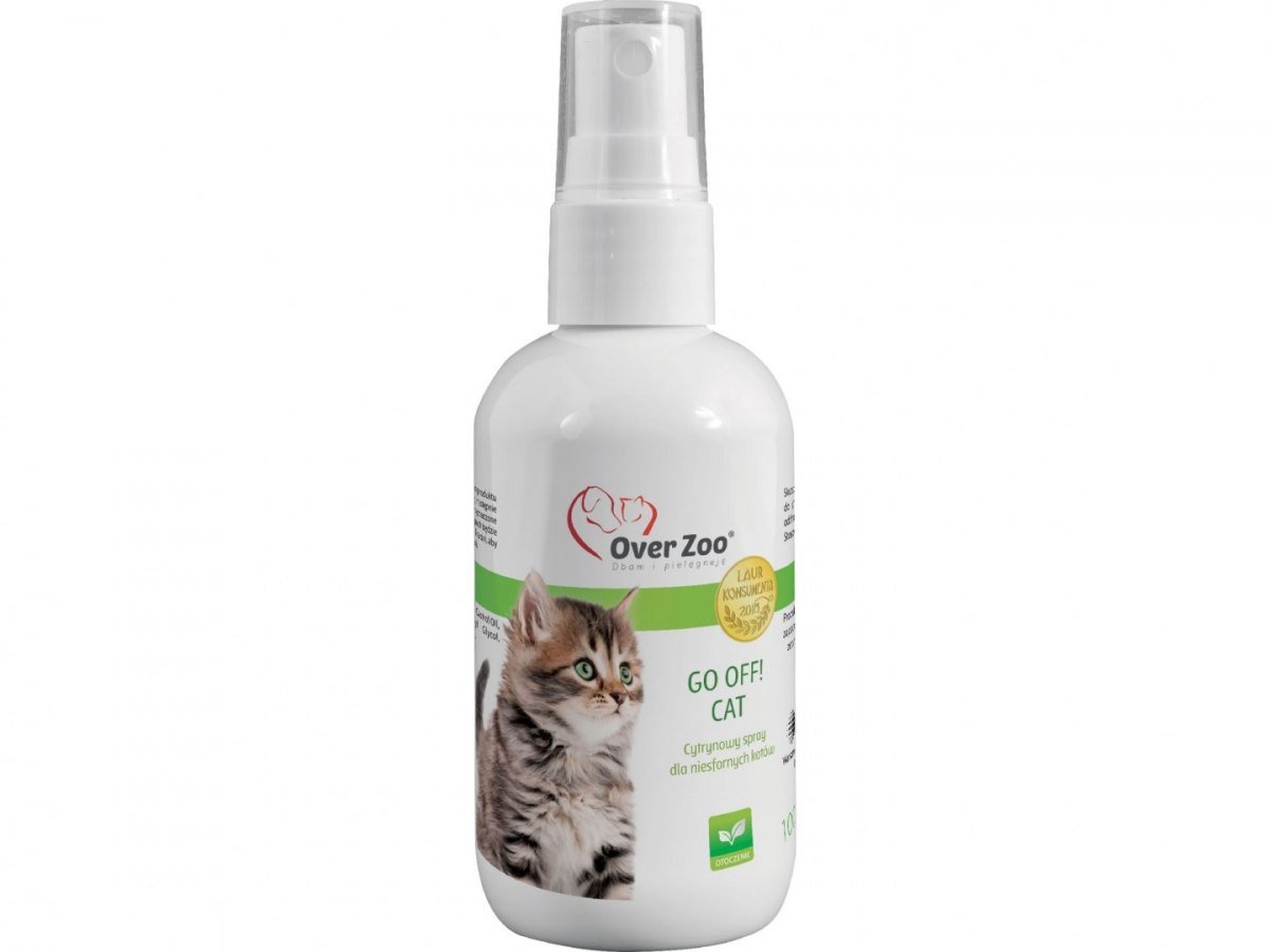 Overzoo OVER ZOO GO OFFI Cat 125 ml odstraszacz dla kotów