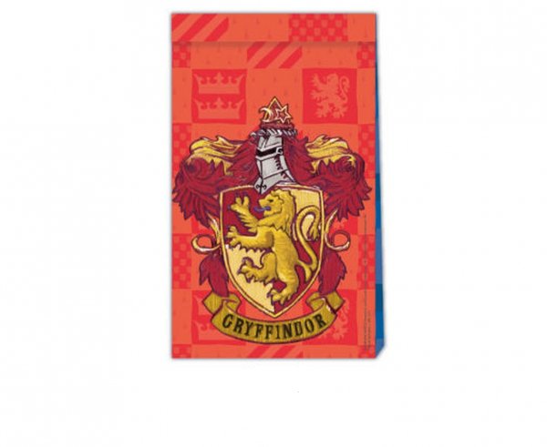 TOREBKI PREZENTOWE HARRY POTTER HOGWARTS HOUSES, 4 szt.