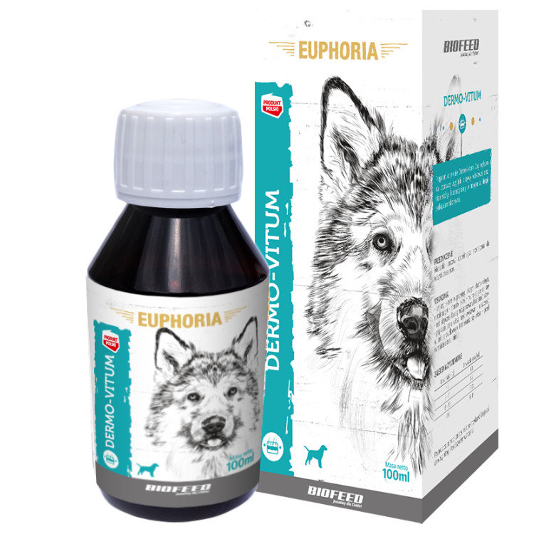 Фото - Ліки й вітаміни Biofeed EUPHORIA Dermo-Vitum dla psa 100ml 