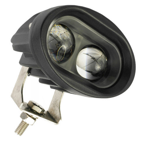 Lampa robocza 2 LED 12-24V niebieska 20W