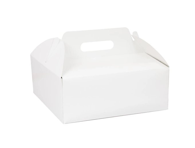 Karton białe Pudełko na tort ciasto 22x22 25szt