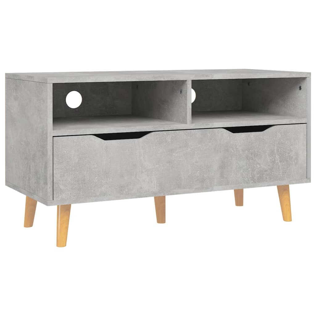 vidaXL Szafka pod TV szara 90x40x48,5 cm płyta wiórowa 326779