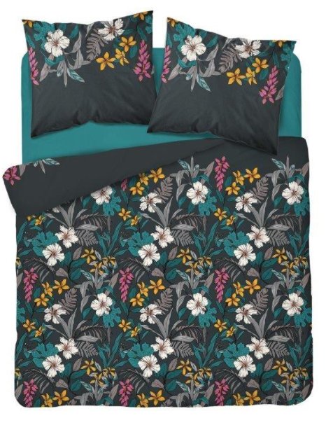 Pościel Z Satyny Bawełnianej Home Satin 140X200 Kwiaty