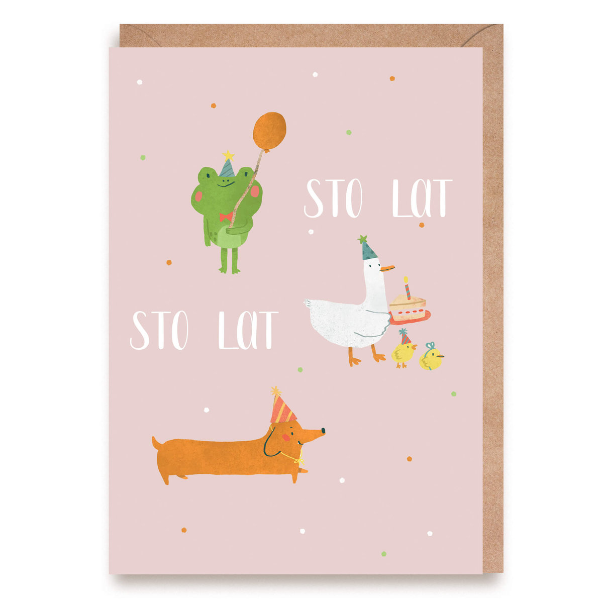 Cardie Cardie Kartka urodzinowa Zwierzaki K152 463964