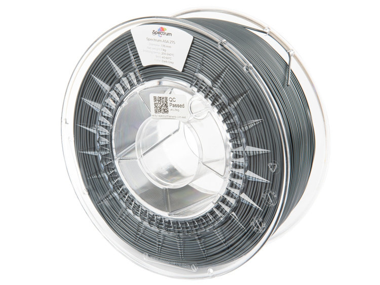 SPECTRUM GROUP Filament SPECTRUM ASA DARK GREY 1,75 mm 1 kg