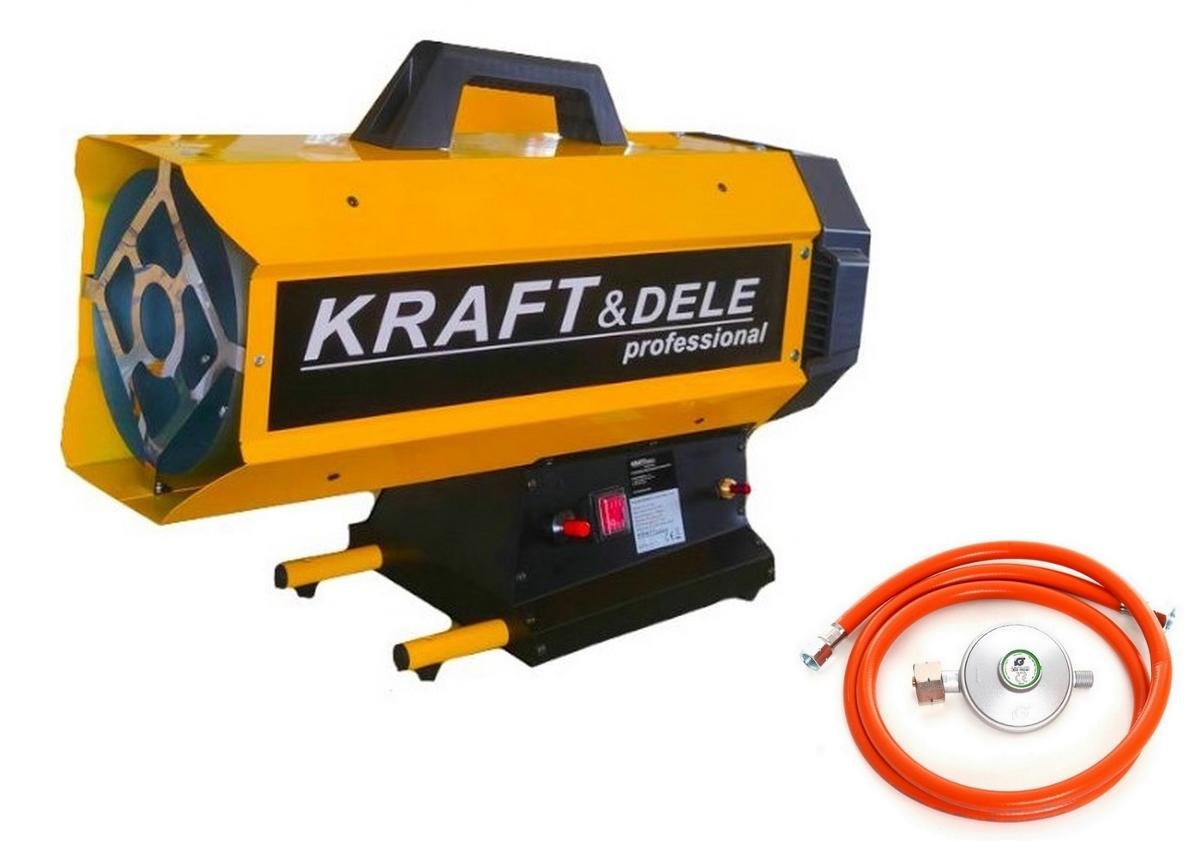 KRAFT&DELE Nagrzewnica gazowa 45kW + reduktor AUTOMAT KD11732 KD11732
