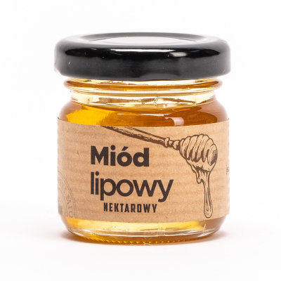 Miód lipowy 50g pasieka Łysoń