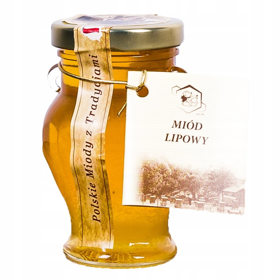 Miód lipowy amfora na prezent