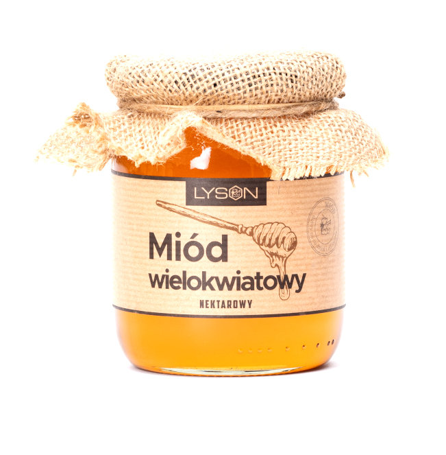 Miód wielokwiatowy 0,7 kg z beskidów z pasieki