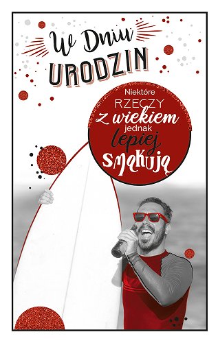 Kartka urodzinowa dla chłopaka BRW8