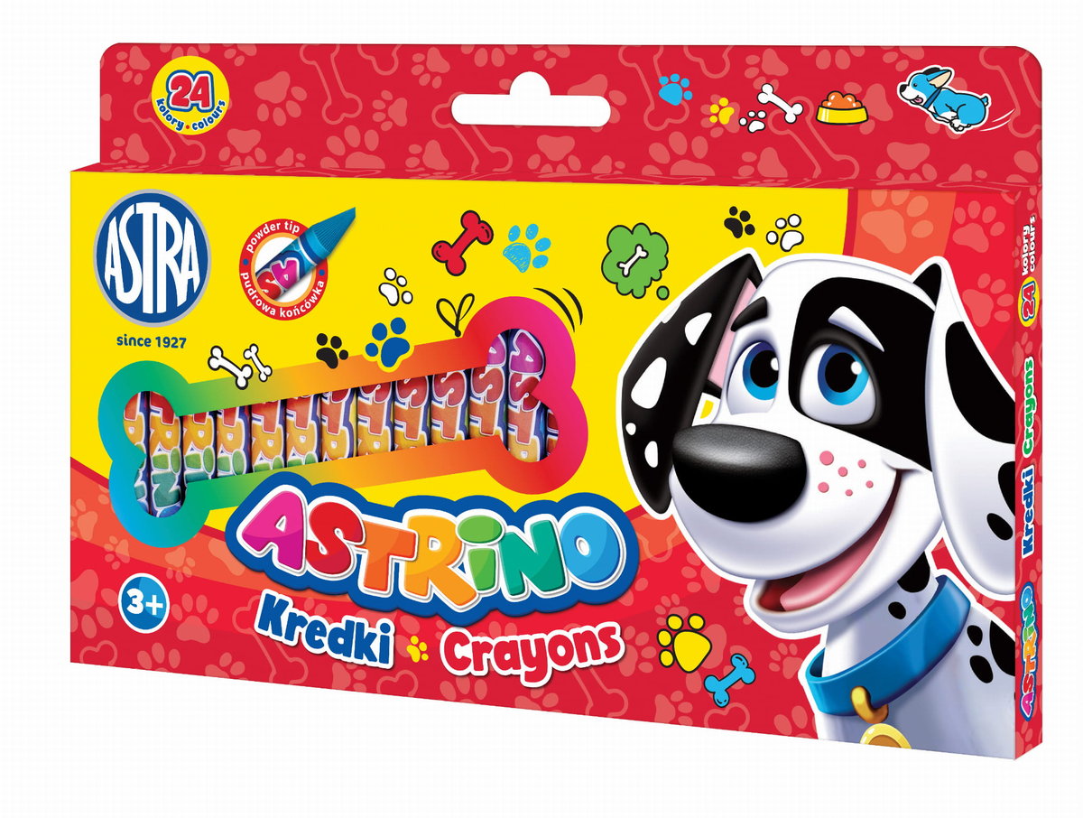Astra TARGI Kredki grafionowe 24 kolory Astrino Astra TARGI AE513AST