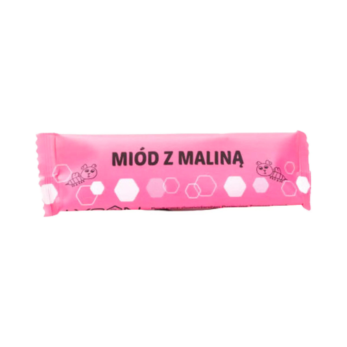 Miód wielokwiatowy z maliną w saszetkach pasieka Łysoń