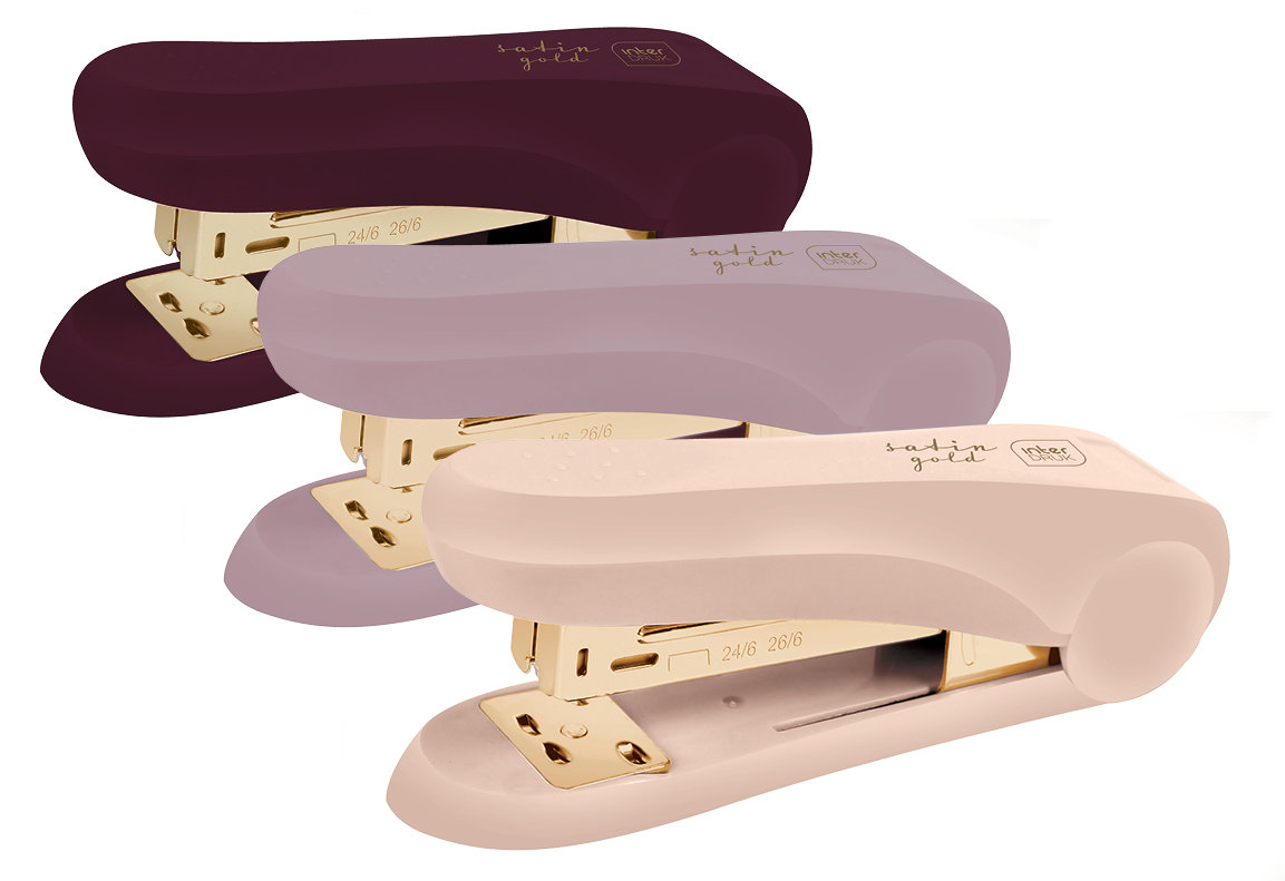 INTERDRUK Zszywacz Satin Gold mix -