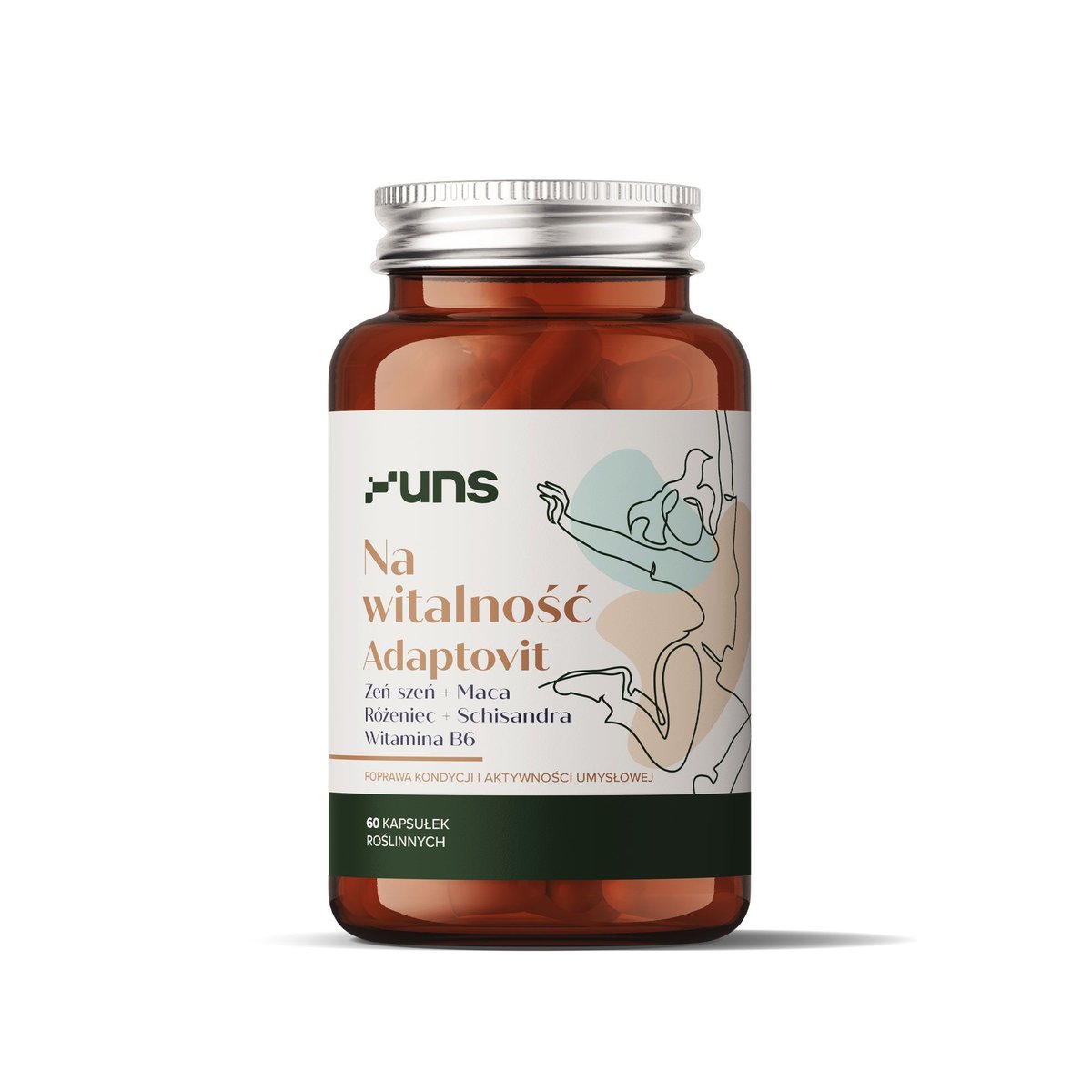 UNS Na Witalność Adaptovit 60vegcaps