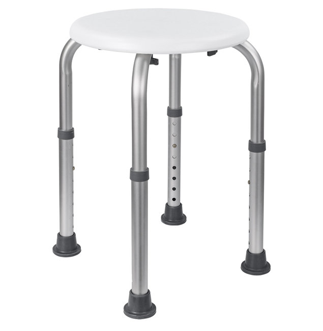 Home Life Home Life Okrągły taboret prysznicowy z regulacją wysokości 4141-P