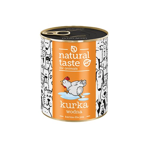 Dolina Noteci Natural Taste Puszka dla Psa Kurka Wodna 800g 52750-uniw