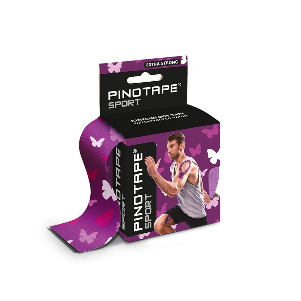Pinotape Sport, taśma kinezjologiczna, motyle, 5 cm x 5 m