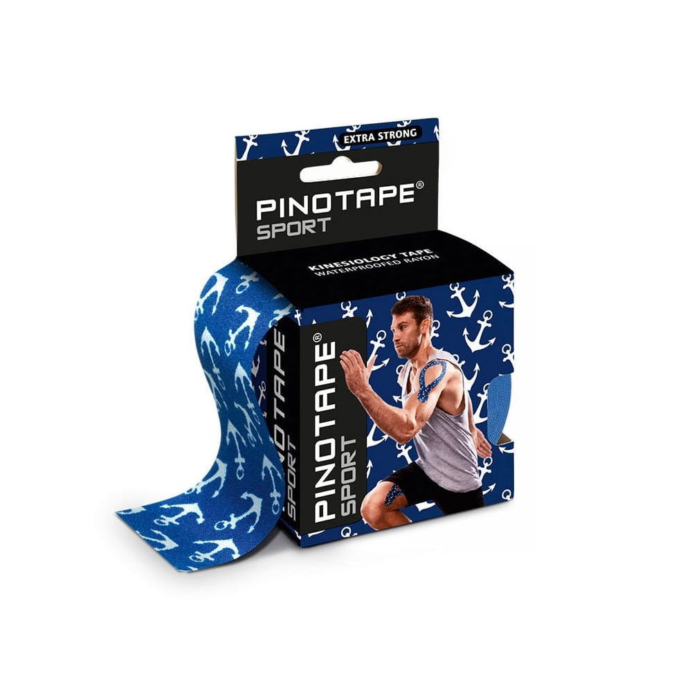 Pinotape Sport, taśma kinezjologiczna, kotwice, 5 cm x 5 m