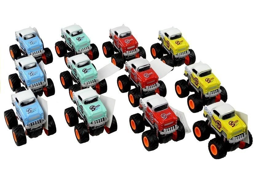 Lean Toys Auto klasyczne 4x4 duże koła