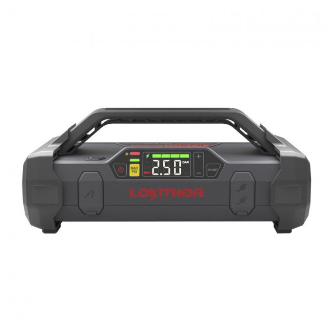 Lokithor JA301 Jump Starter 20000mAh 2000A kompresor 10-150 PSI JA301