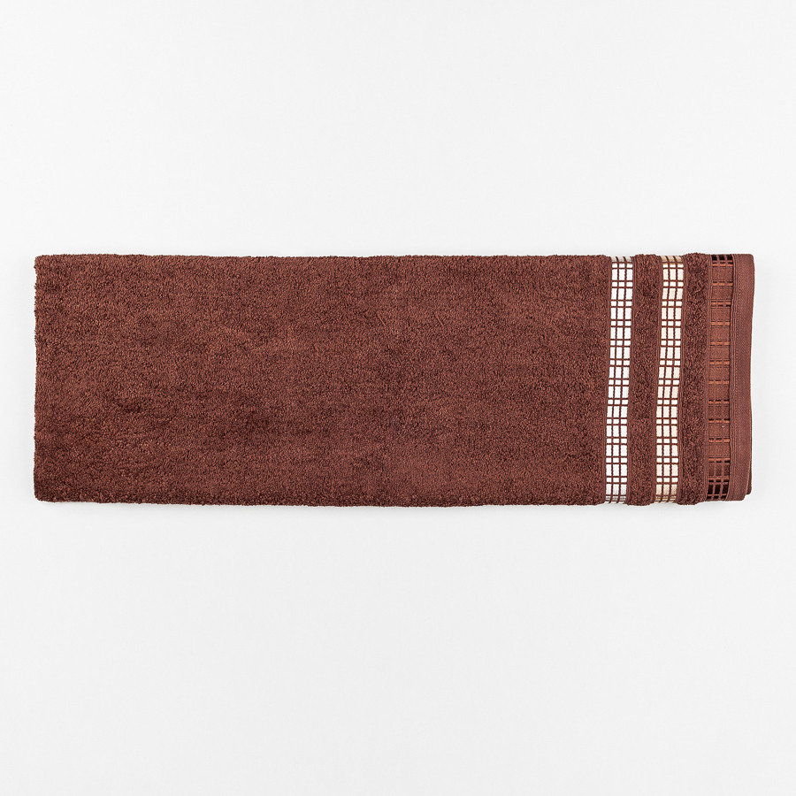 Markizeta Ręcznik Luxury kolor brązowy LUXURY/RB0/575/070140/1
