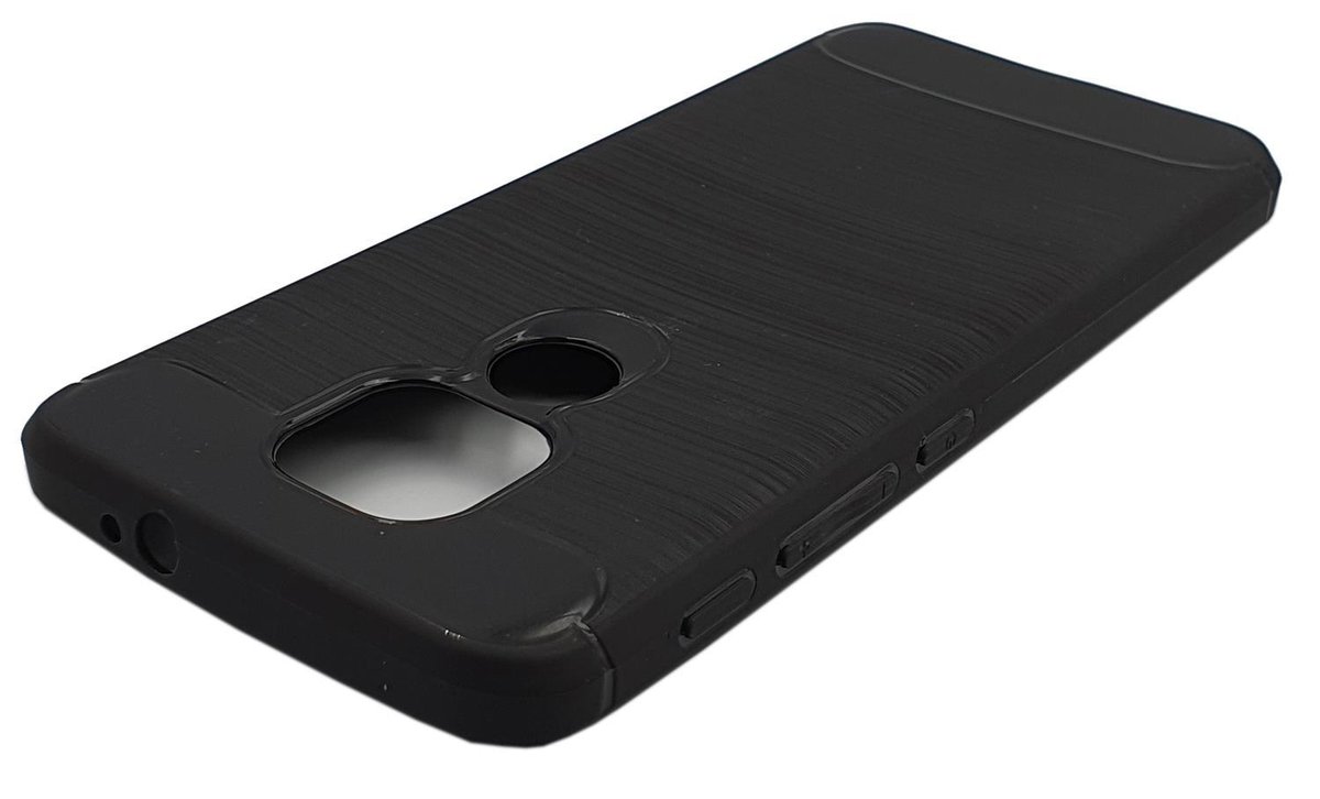 Forcell Futerał CARBON do MOTOROLA Moto G9 PLAY czarny