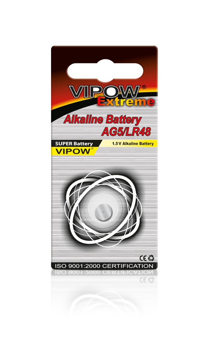 Vipow Bateria alkaliczna Extreme AG5/1szt BAT0185