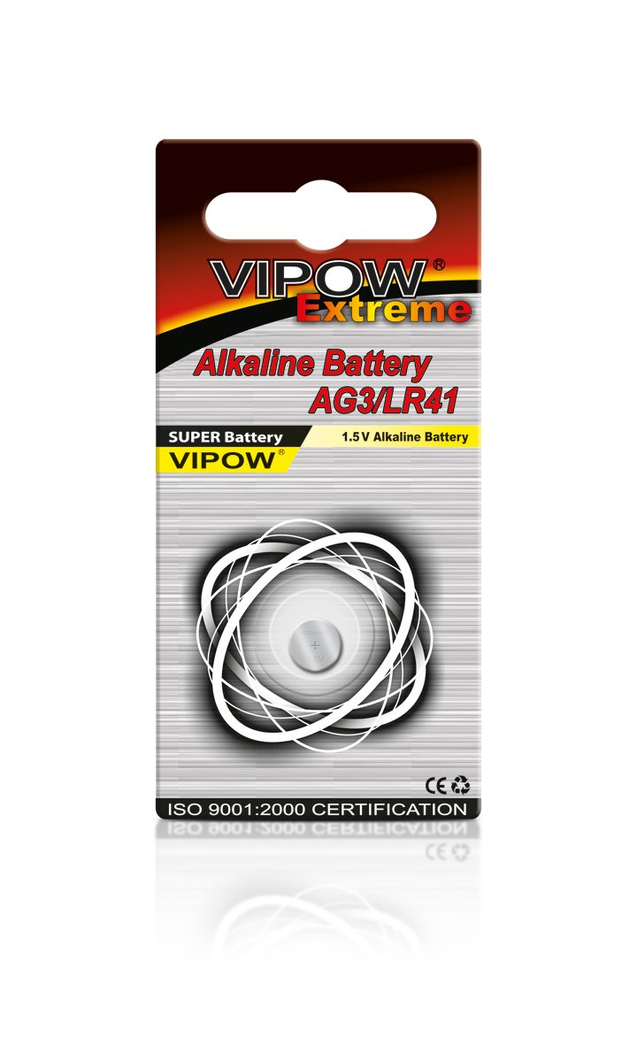 Vipow Bateria REBEL EXTREME AG3 1szt/blist. LEC-BAT0183