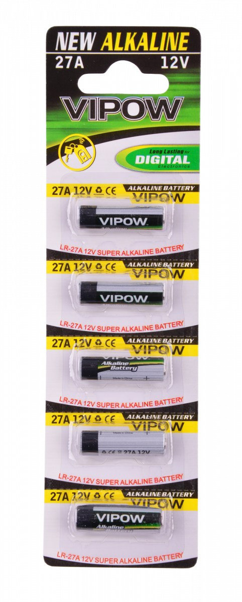 Vipow Baterie alkaliczne LR27A 12V BAT0068B