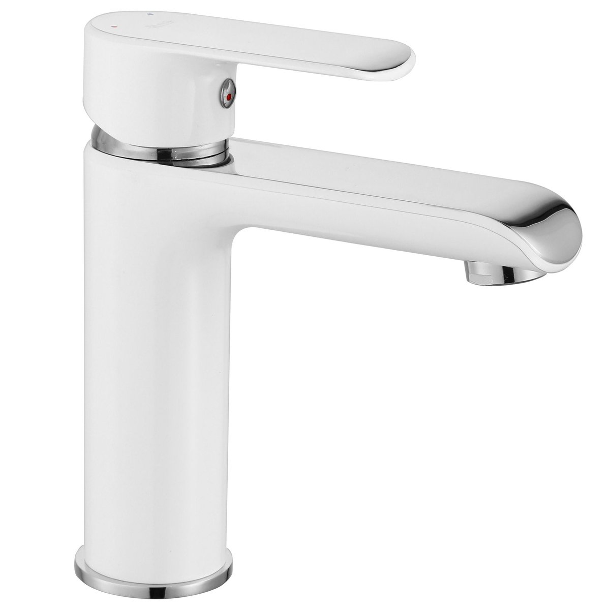 Rea Bateria umywalkowa Bateria umywalkowa Bloom White Chrom Niska B9915