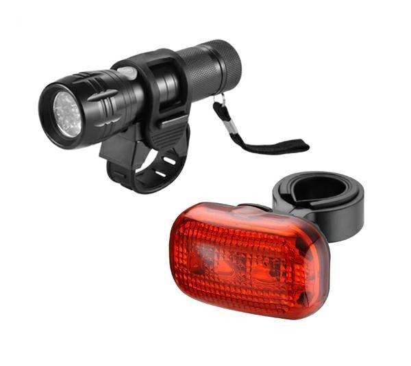 Lampki rowerowe Przód i Tył lampka rowerowa 68425