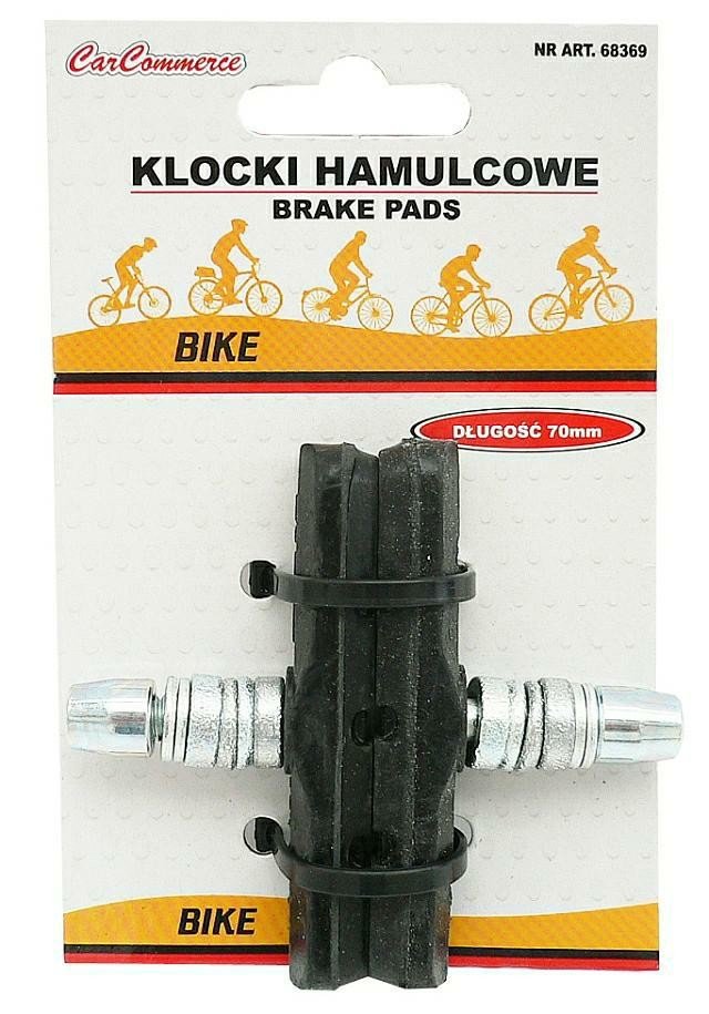 Klocki na Rower Rowerowe Hamulcowe 70mm 2 szt.