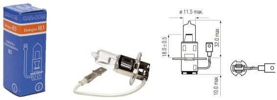 Żarówka Samochodowa H3 12V 55W Pk22S do Auta