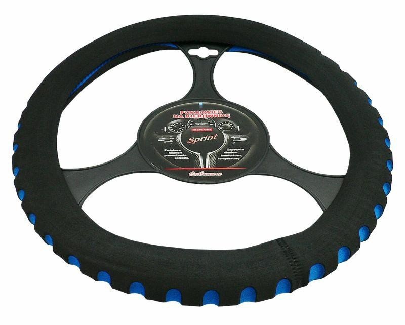 Pokrowiec na Kierownice Nakładka Pianka Niebieski