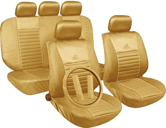 Komplet Pokrowców Samochodowych Beżowy
