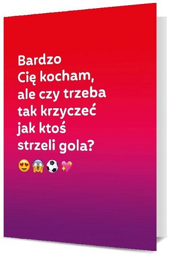 Kartka Walentynkowa dla chłopaka PD1939